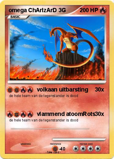 Pokemon omega ChArIzArD 3G