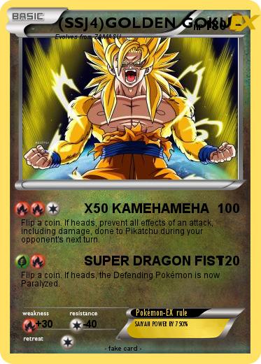 Pokemon (SSJ4)GOLDEN GOKU