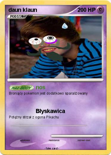 Pokemon daun klaun