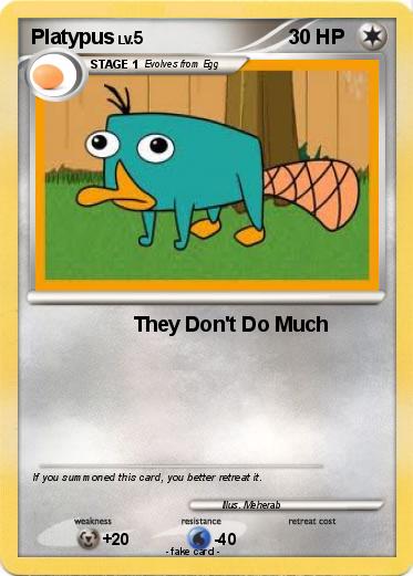 Pokemon Platypus