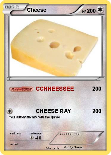 Pokemon Cheese