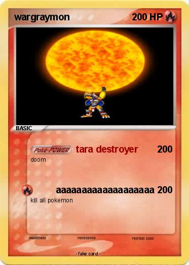 Pokemon wargraymon