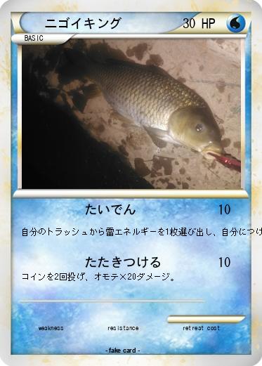 Pokemon ニゴイキング