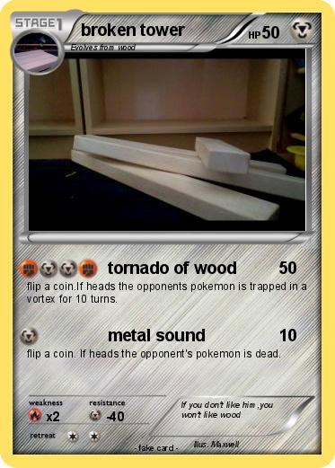 Pokemon broken tower