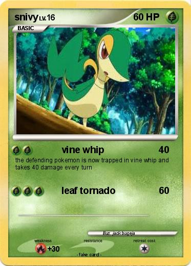 Pokemon snivy
