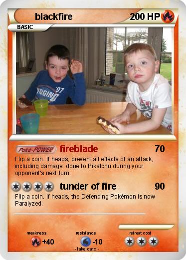 Pokemon blackfire