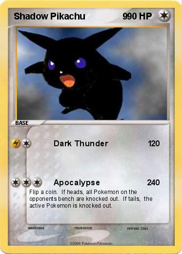 Pokemon Shadow Pikachu               9