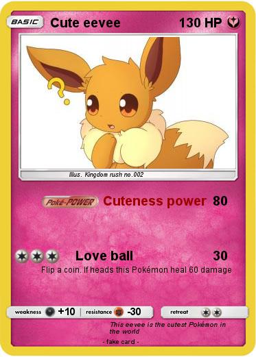 Pokemon Cute eevee