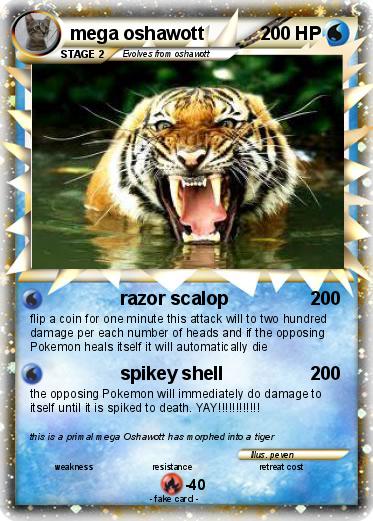 Pokemon mega oshawott