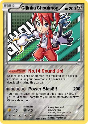 Pokemon Gijinka Shoutmon