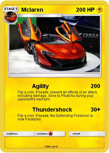 Pokemon Mclaren