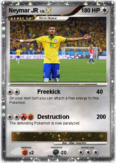 Pokemon Neymar JR