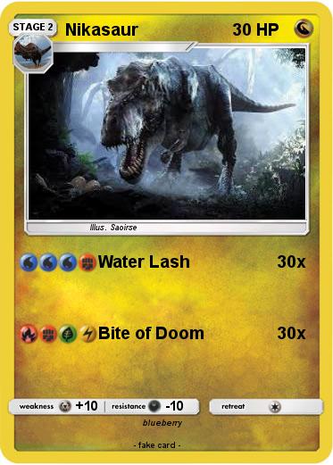 Pokemon Nikasaur