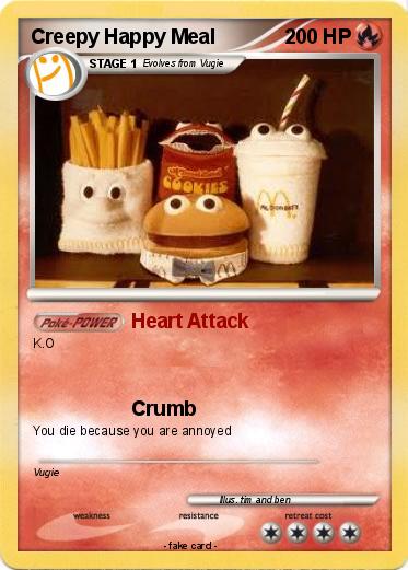 Pokemon Creepy Happy Meal
