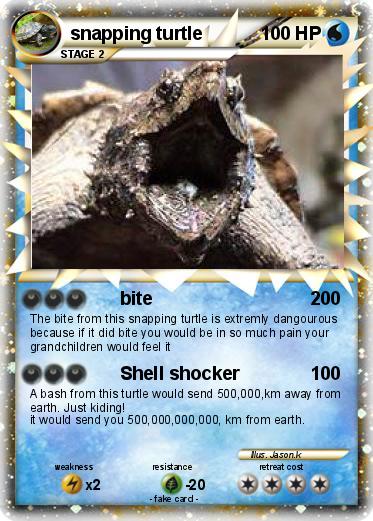 Pokemon snapping turtle