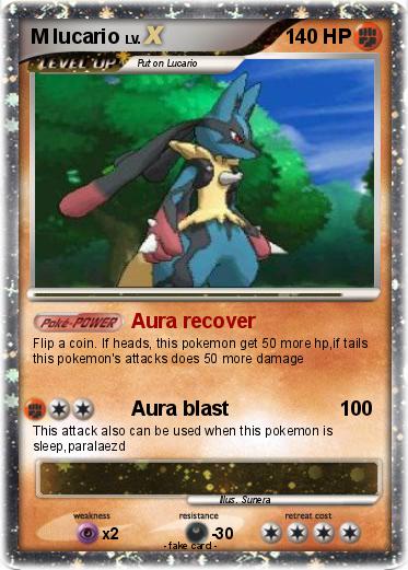 Pokemon M lucario