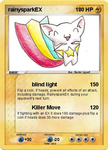 Pokemon rainysparkEX