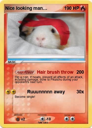 Pokemon Nice looking man…