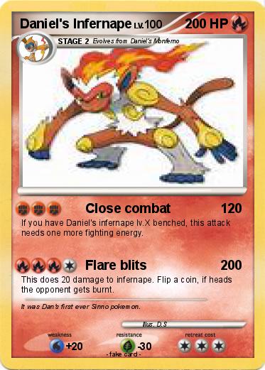 Pokemon Daniel's Infernape