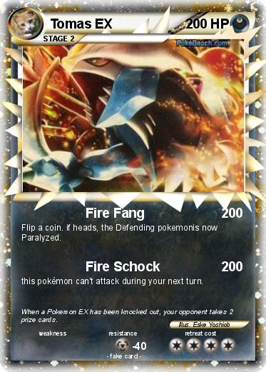 Pokemon Tomas EX