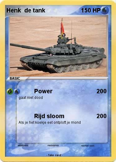Pokemon Henk  de tank