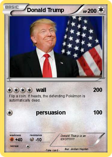 Pokemon Donald Trump
