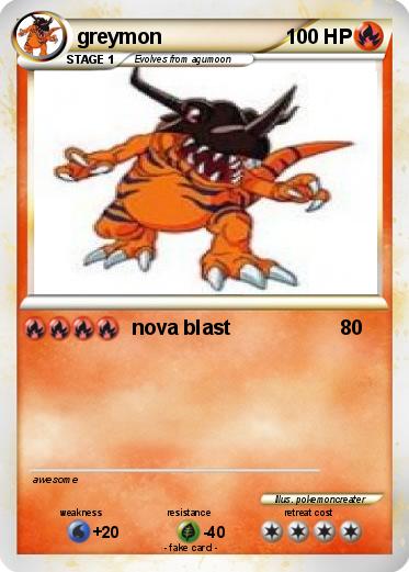 Pokemon greymon