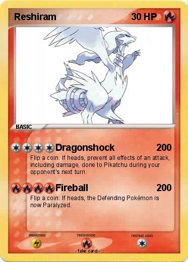 Pokemon Reshiram