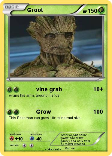 Pokemon Groot