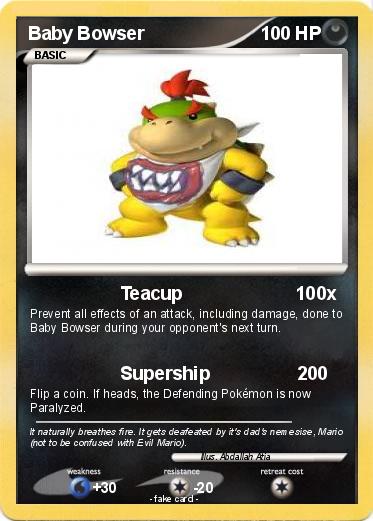 Pokemon Baby Bowser