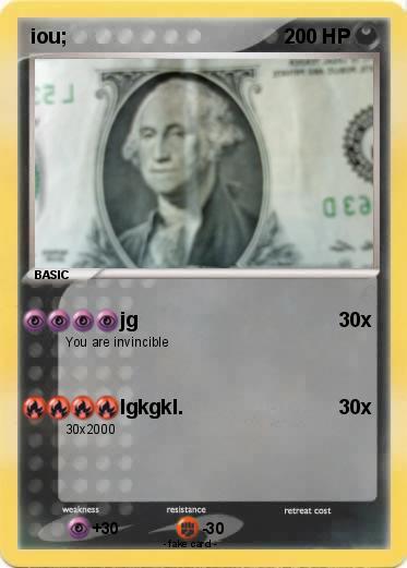 Pokemon iou;