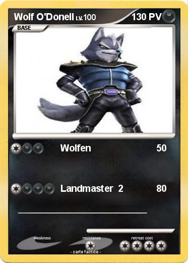 Pokemon Wolf O'Donell