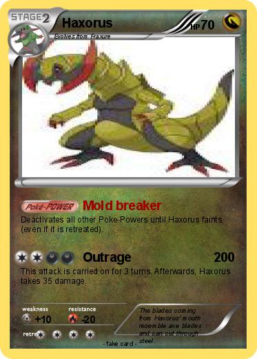 Pokemon Haxorus