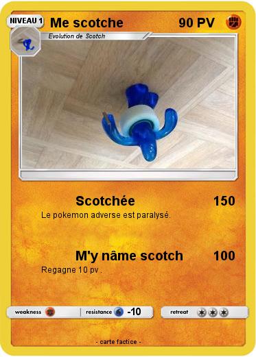 Pokemon Me scotche