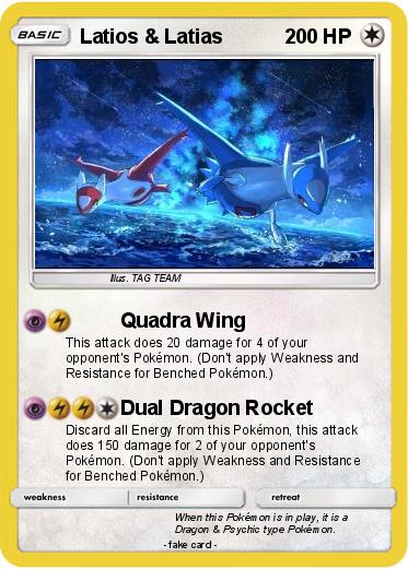 Pokemon Latios & Latias