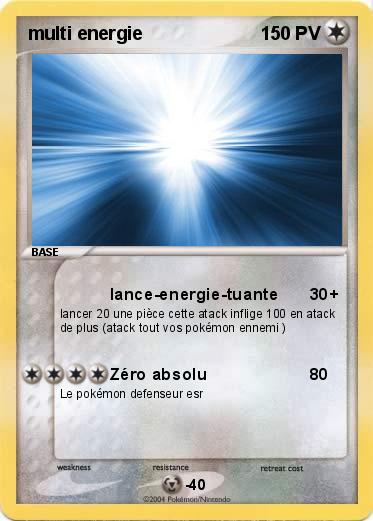 Pokemon multi energie