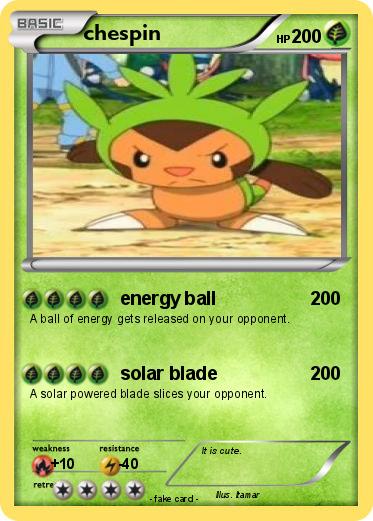 Pokemon chespin