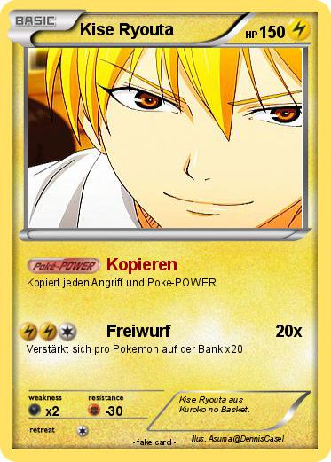 Pokemon Kise Ryouta