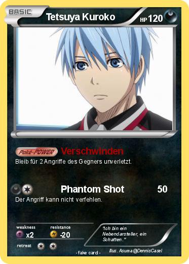 Pokemon Tetsuya Kuroko