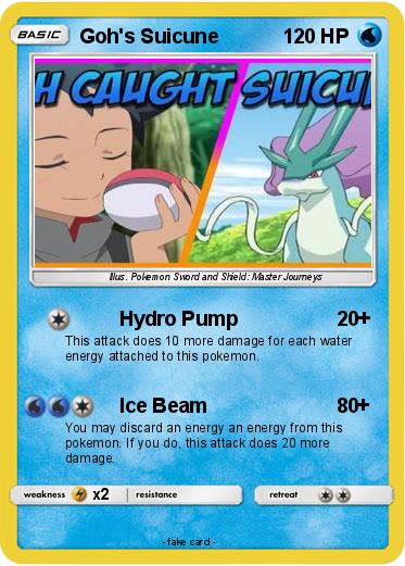 Pokemon Goh's Suicune