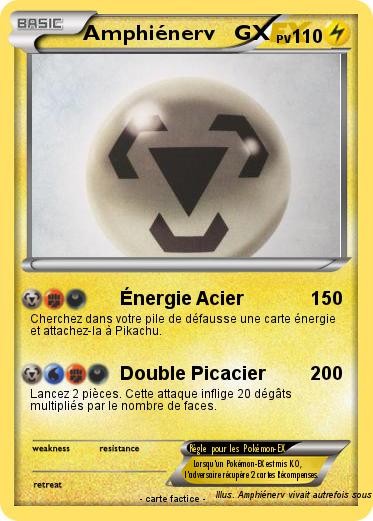 Pokemon Amphiénerv   GX