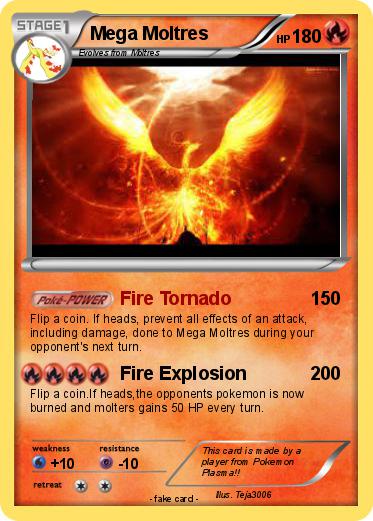 Pokemon Mega Moltres