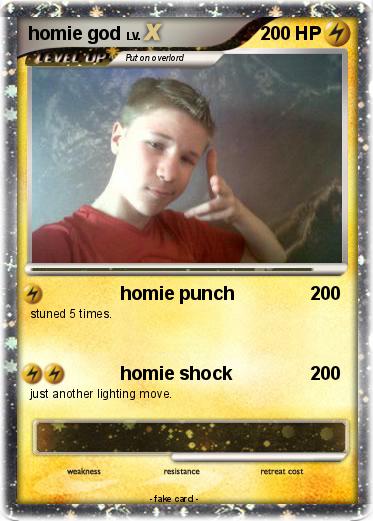 Pokemon homie god