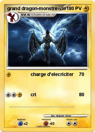 Pokemon grand dragon-monstre