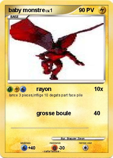 Pokemon baby monstre