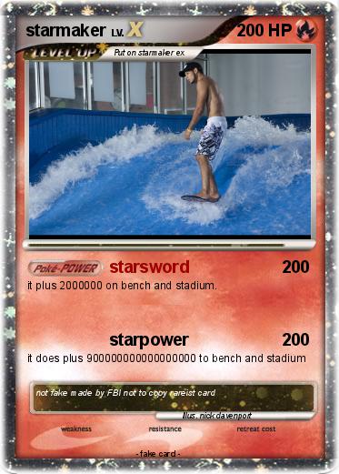 Pokemon starmaker