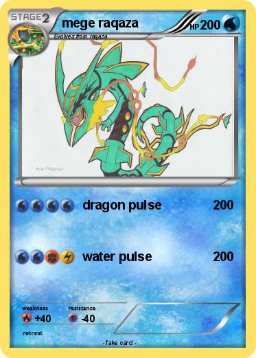Pokemon mege raqaza