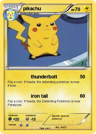 Pokemon pikachu