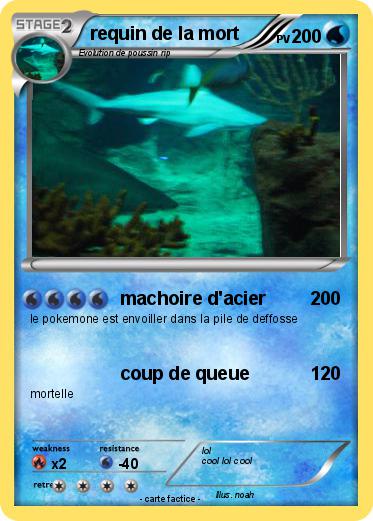 Pokemon requin de la mort