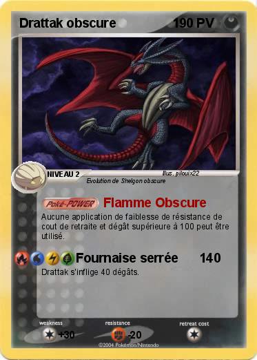 Pokemon Drattak obscure                1
